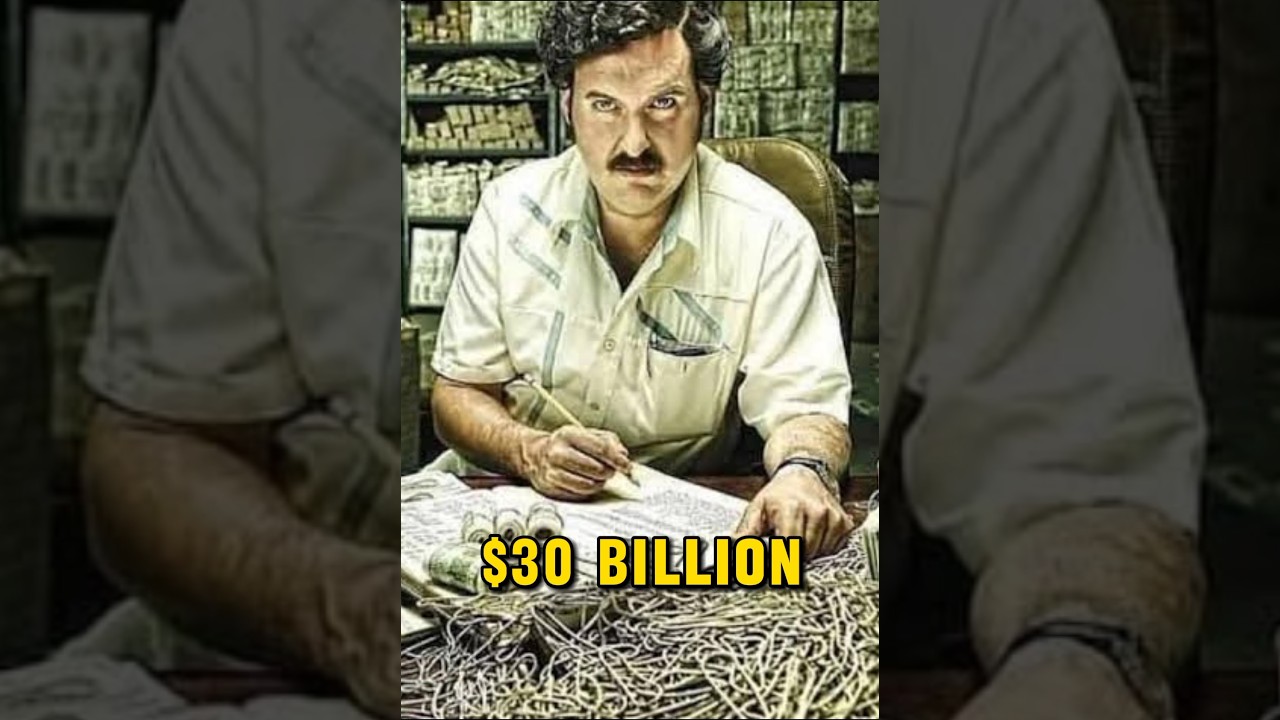 Pablo Escobar burned 2 billion dollars to keep his daughter warmth #shorts #history #pabloescobar