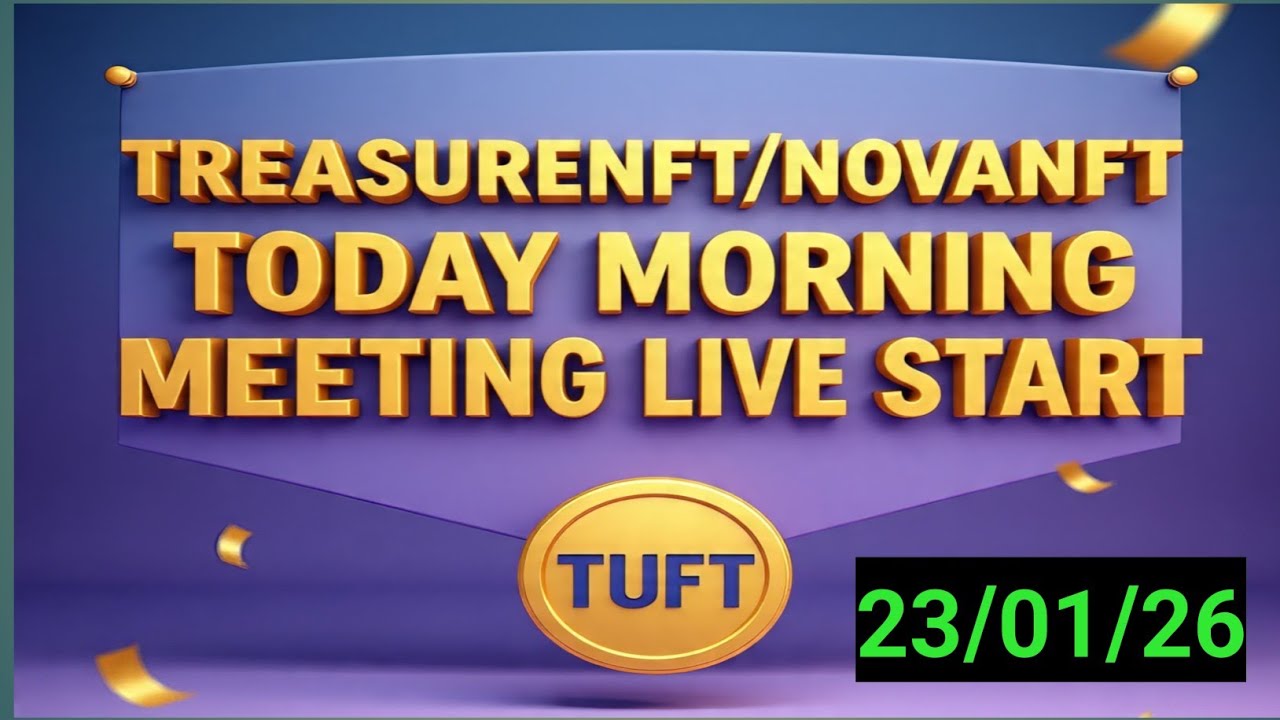 LIVE: TREASURE NFT MEETING | LATEST UPDATES AND INFORMATION | WITHDRAWAL UPDATE 