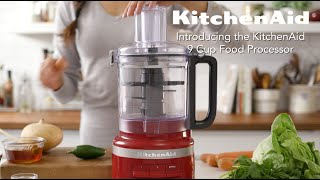 KitchenAid KFP0922WH 3 Speed Food Processor w/ 9 Cup