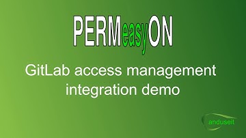 GitLab access management with Permeasyon (demo)