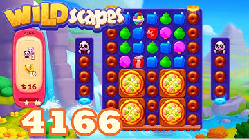 Wildscapes Level 4166 HD Gameplay Walkthrough 3 match puzzle | android | GameGo Game | IOS