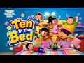 Ten in the Bed 🛏️ | Counting Song for Kids | TMKOC English Nursery Rhymes
