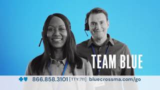 BCBSMA Medicare VIP Team Blue