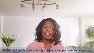 Data Science Simplified, Ep. 2 - Big Data Vs Complex Data Vs Unstructured Data