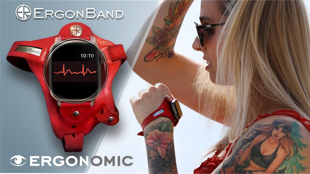 ErgonBand, the best ERGONOMIC watch band, Handmade