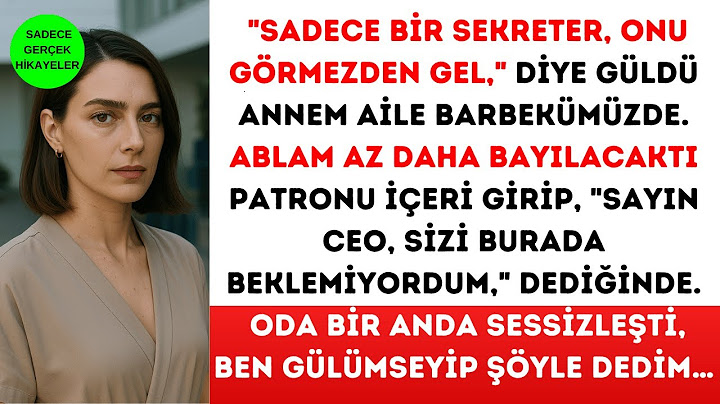 AİLE BARBEKÜMÜZDE ANNEMLE BABAM BANA "İŞE YARAMAZ" DEDİ—TA Kİ ABLAMIN PATRONU, "CEO NEDEN BURADA?"