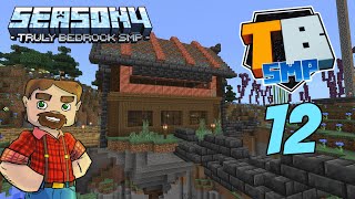 1.18 Truly Bedrock Minecraft Season 4:12 - Massive Storage Building!