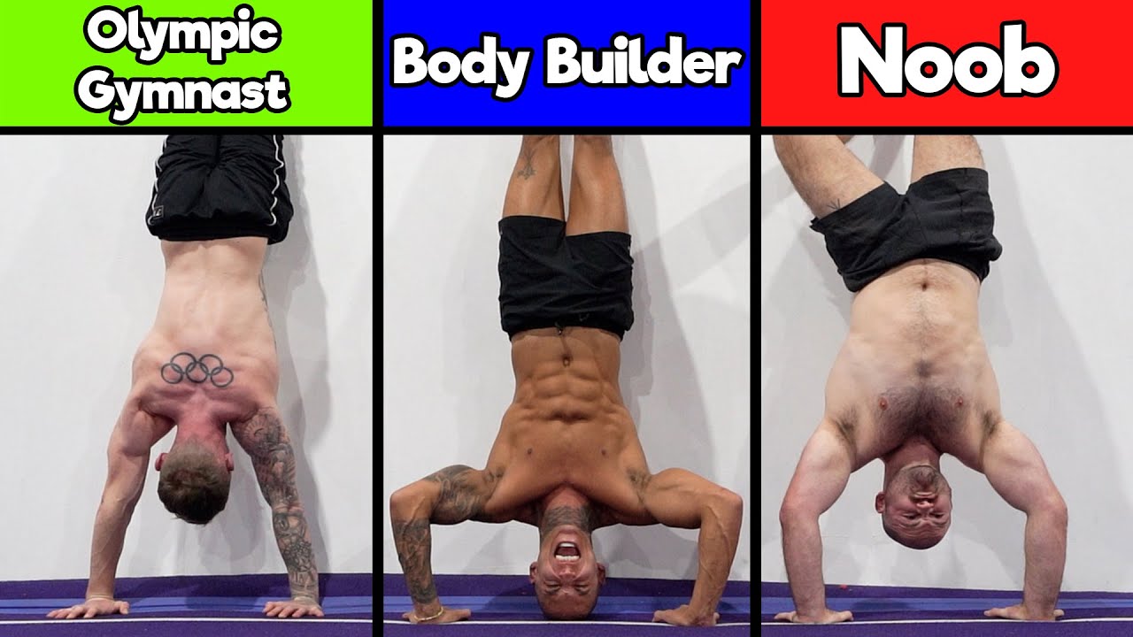 The IMPOSSIBLE Handstand Challenge -🎵 Bring Sally Up 🎵