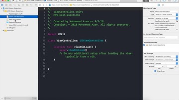 #116 Setting Up Xcode Project in MVC Part 2