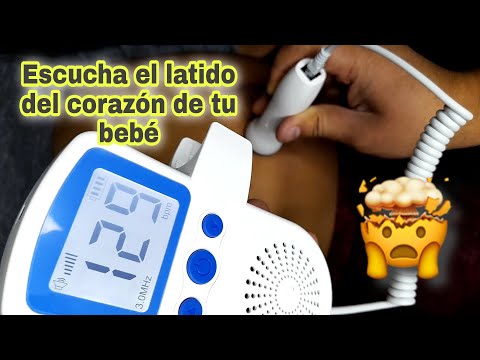 Fetal Doppler  Escucha los latidos del corazón de tu bebé en casa 