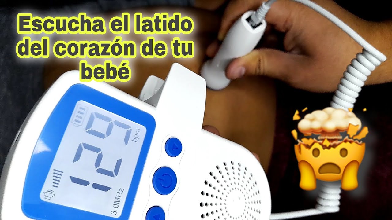 Fetal Doppler  Escucha los latidos del corazón de tu bebé en casa 