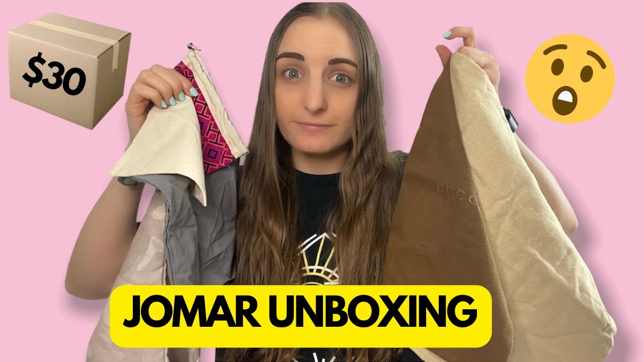UNBOXING A MYSTERY BOX FROM JOMAR! | Designer Dust Bag Edition