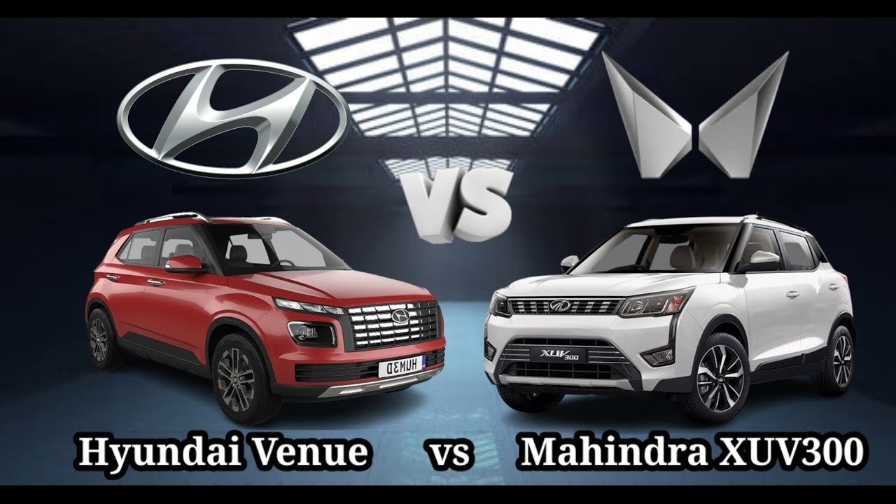 All New 2022 Hyundai Venue vs Mahindra XUV300 Full Comparison Video ...