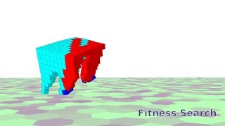 Evolution of soft robots' locomotion on different planets screenshot 5
