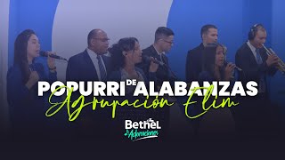 Video thumbnail of "Popurri de alabanzas | El Dia de pentecostés Coro Elim | Convencion Nacional del MMM en Venezuela"