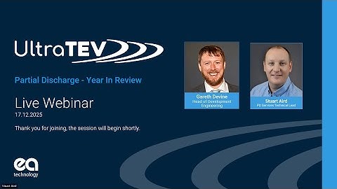 Webinar: Partial Discharge - Year in Review (2025)