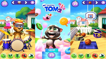 My Talking Tom 2 iOS Playthrough 2021 - #Level49