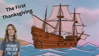 The Story of the First Thanksgiving | Preschool Adventures with Miss Jill