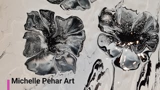 #69 Incredible Monochrome Acrylic Pouring -Paint & WATER only | Black & White | Abstract Art by Michelle (Micky) Pehar Art 109 views 1 year ago 31 minutes