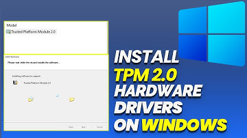 WINDOWS 11 TPM 2.0 | INSTALLATIE VAN DRIVERS