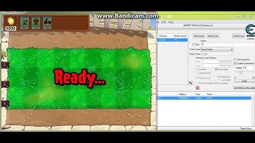 Plants VS Zombies "unlimited sun and speed hack" using Cheat Engine 6.3 2013