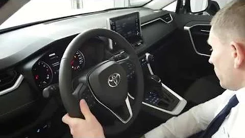 Все кнопки управления Toyota RAV4 2.0 CVT 4WD Комфорт 2020г. Инструктаж в салоне. Мнение владельца