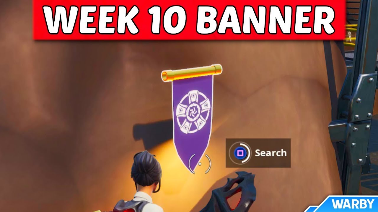 Secret Season 8 Week 10 Banner Location Guide (Discovery Challenges) - Fortnite Battle Royale