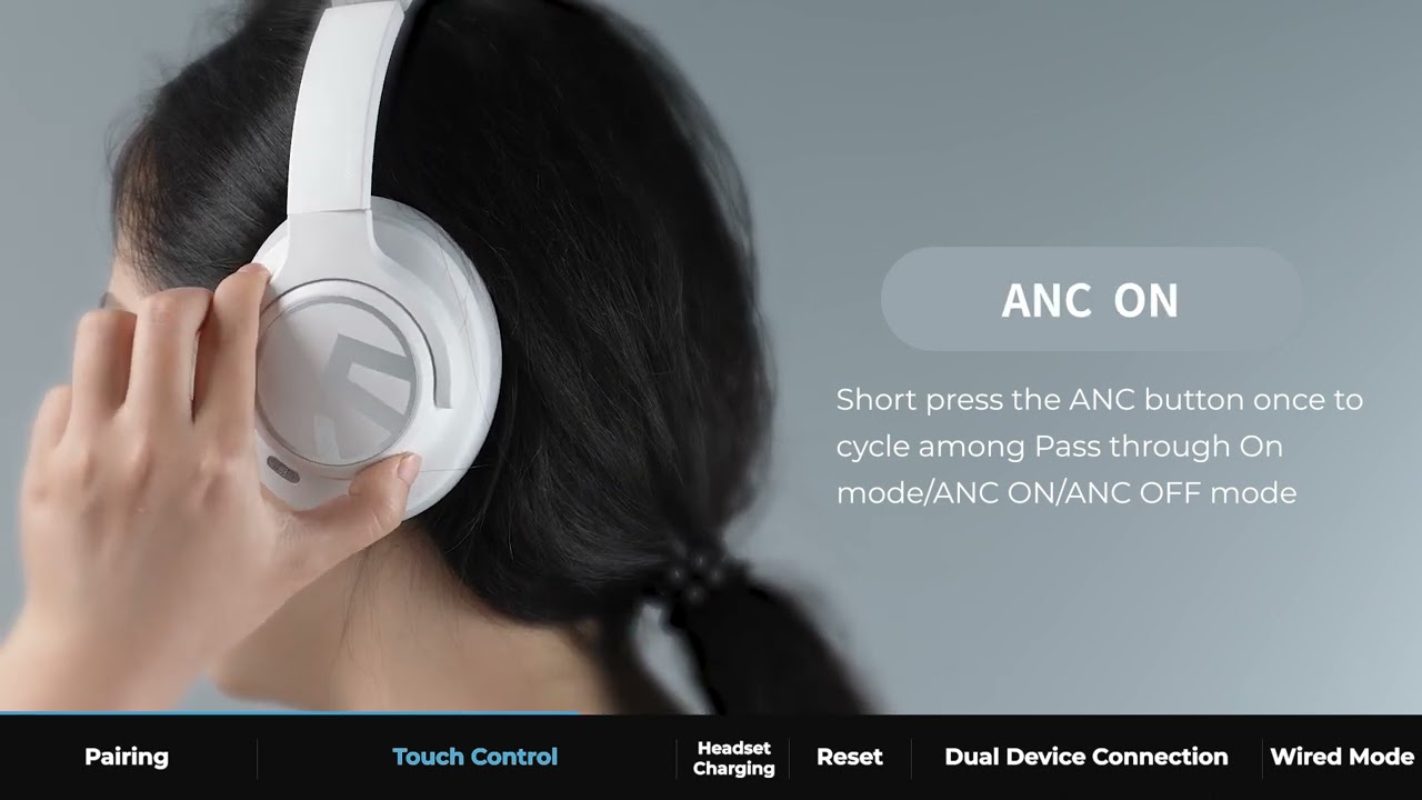 Space Over-Ear ANC Headphones with Long Battery Life – SOUNDPEATS