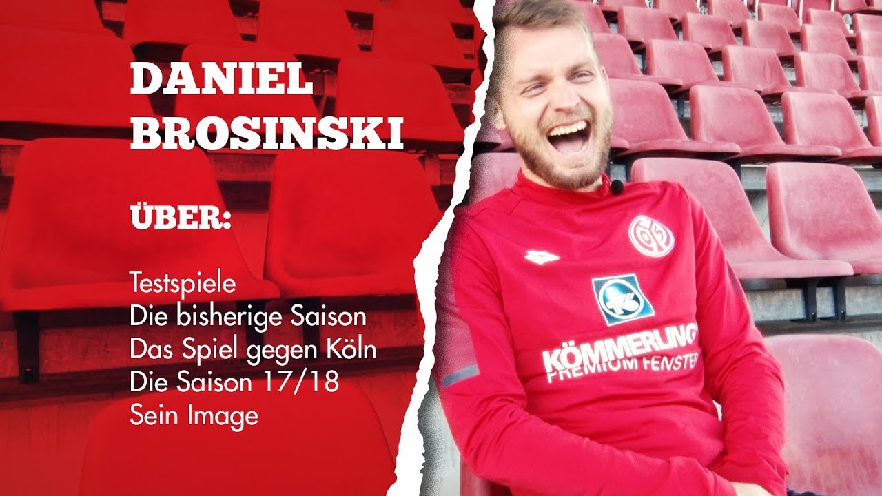 Daniel Brosinski spricht über Testspiele, den 1. FC Köln und sein Miesepeter-Image | 1. FSV Mainz 05
