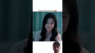 Boyfriend Face Expression❤ | Present Is Present Romantic Scene #koreanmixhindisongslovestory