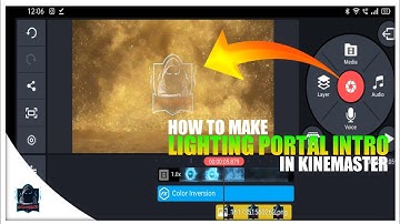 How To Make Lightning Portal Intro | Kinemaster