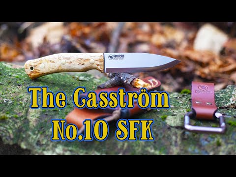 CASSTROM Swedish Bushcraft Knife n10 with cryogenic treatment - TOP!