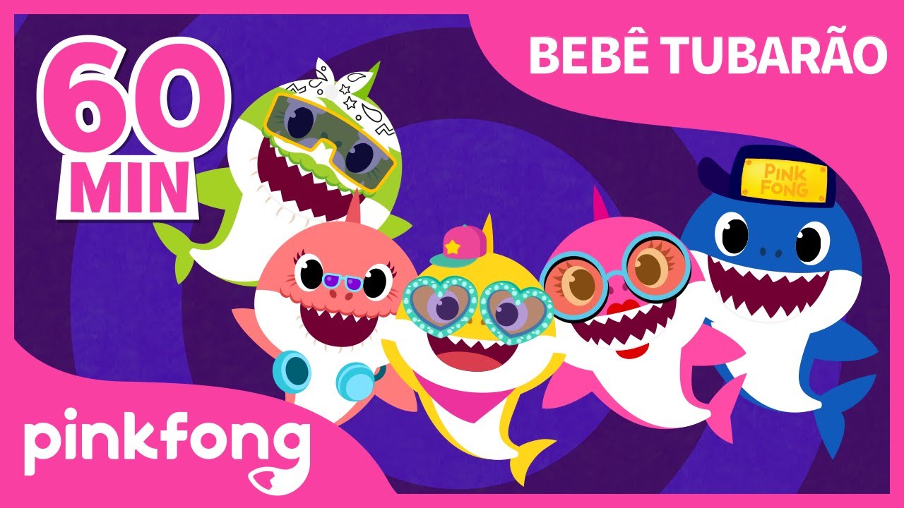 Mix - Baby Shark em Português | Bebê Tubarão | +Compilação | Pinkfong Canções para Crianças