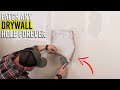 How to fix ANY SIZE Drywall Hole! Tips EVERY Homeowner Should Know