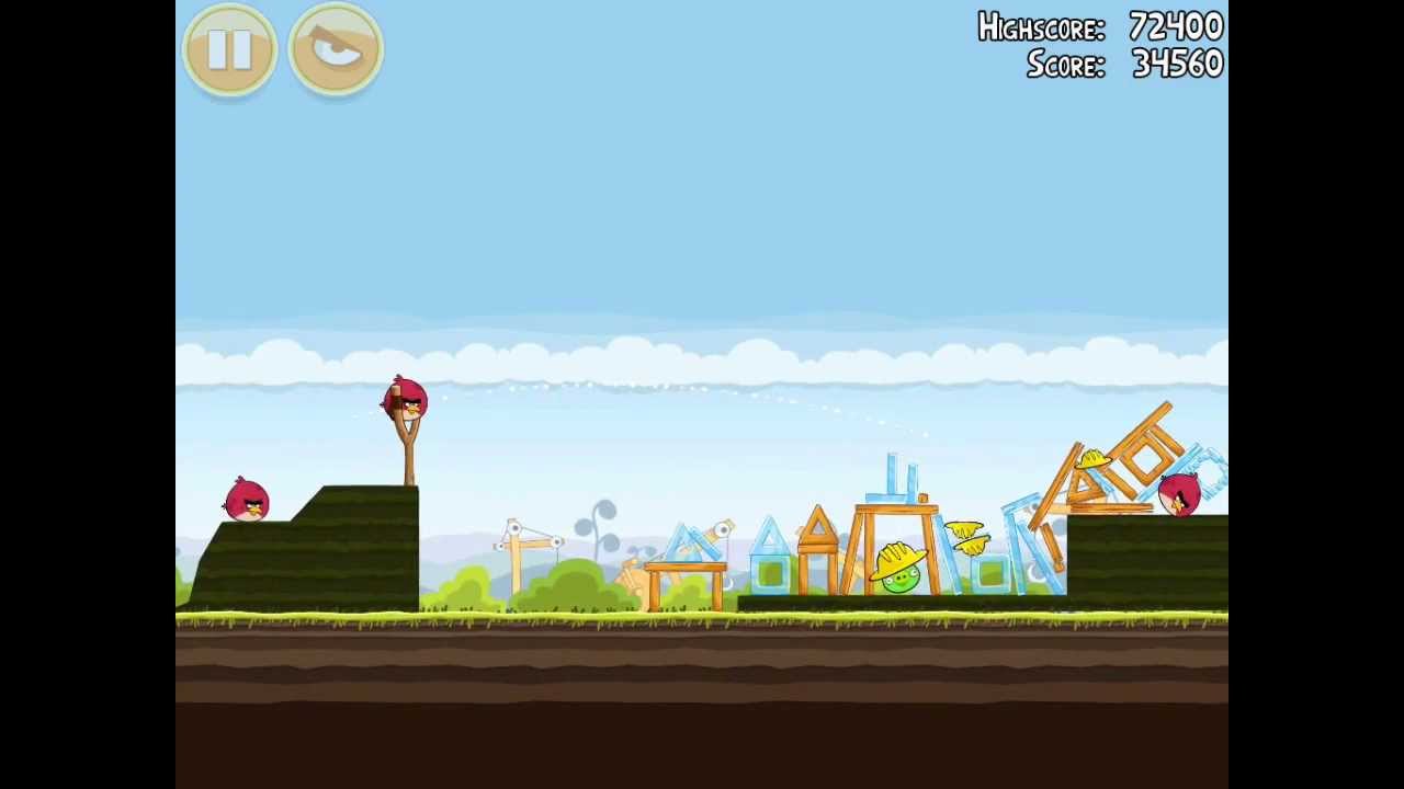 Angry Birds Big Setup 10-10 Walkthrough 3 Star - YouTube