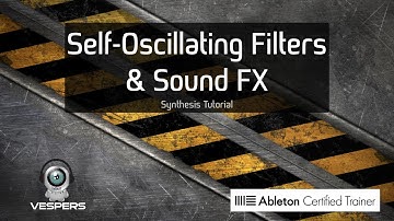 Creating Laser & LFO FX With Self-Oscillating Filters