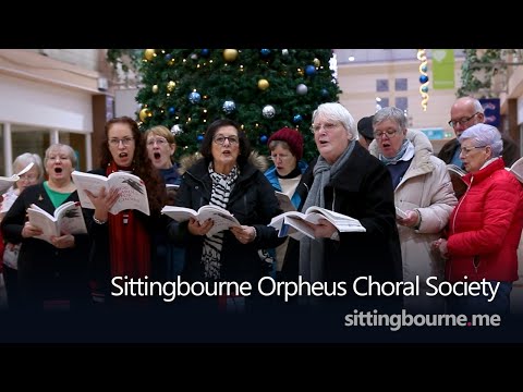 Sittingbourne Orpheus Choral Society performing Hark the Herald Angels Sing