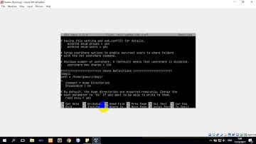 Konfigurasi Samba Server di virtual box pada Debian 6