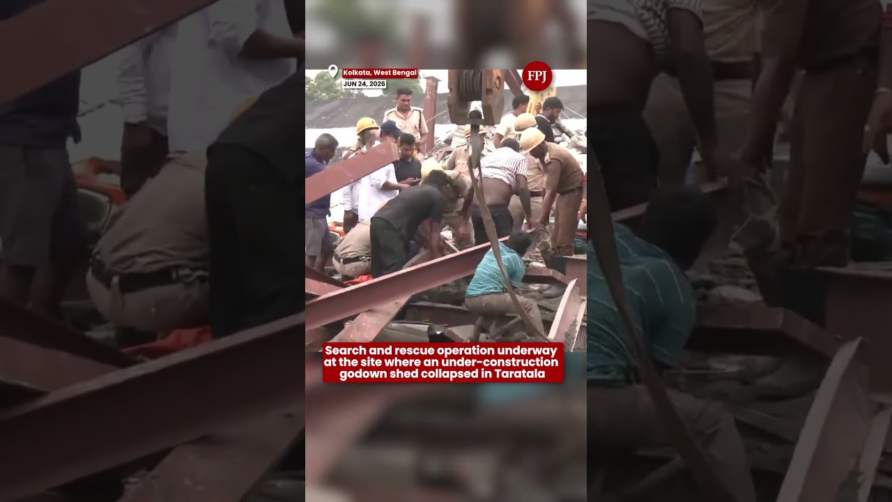 Kolkata Godown Shed Collapse Massive Rescue Operation Underway in Taratala