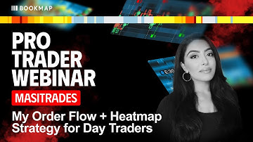 My Order Flow + Heatmap Strategy for Day Traders - MasiTrades Pro Trader Webinar