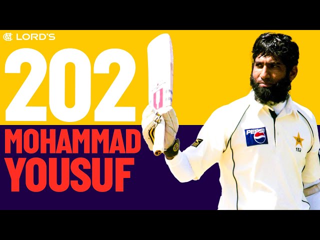 Sensational Innings! | Mohammad Yousuf Hits Exquisite 202 at Lord's | England v Pakistan 2006 class=