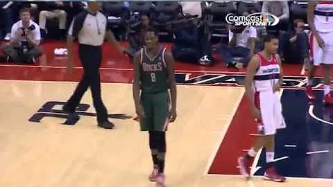 Larry Sanders ejected from game for giving thumbs up sign to refs 3-13-13 - DayDayNews