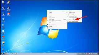 Hide Desktop All icons In Windows 7/ डेस्कटॉप पर सभी आइकन्स को कैसे छुपाएं विंडो 7 में?