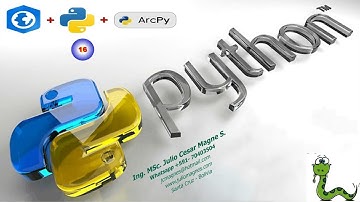 16 Programación de PYTHON en ARCGIS PRO - ARCPY