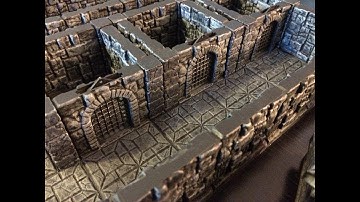 3-D Terrain for Dungeons and Dragons and Game Masters for Role Playing Games