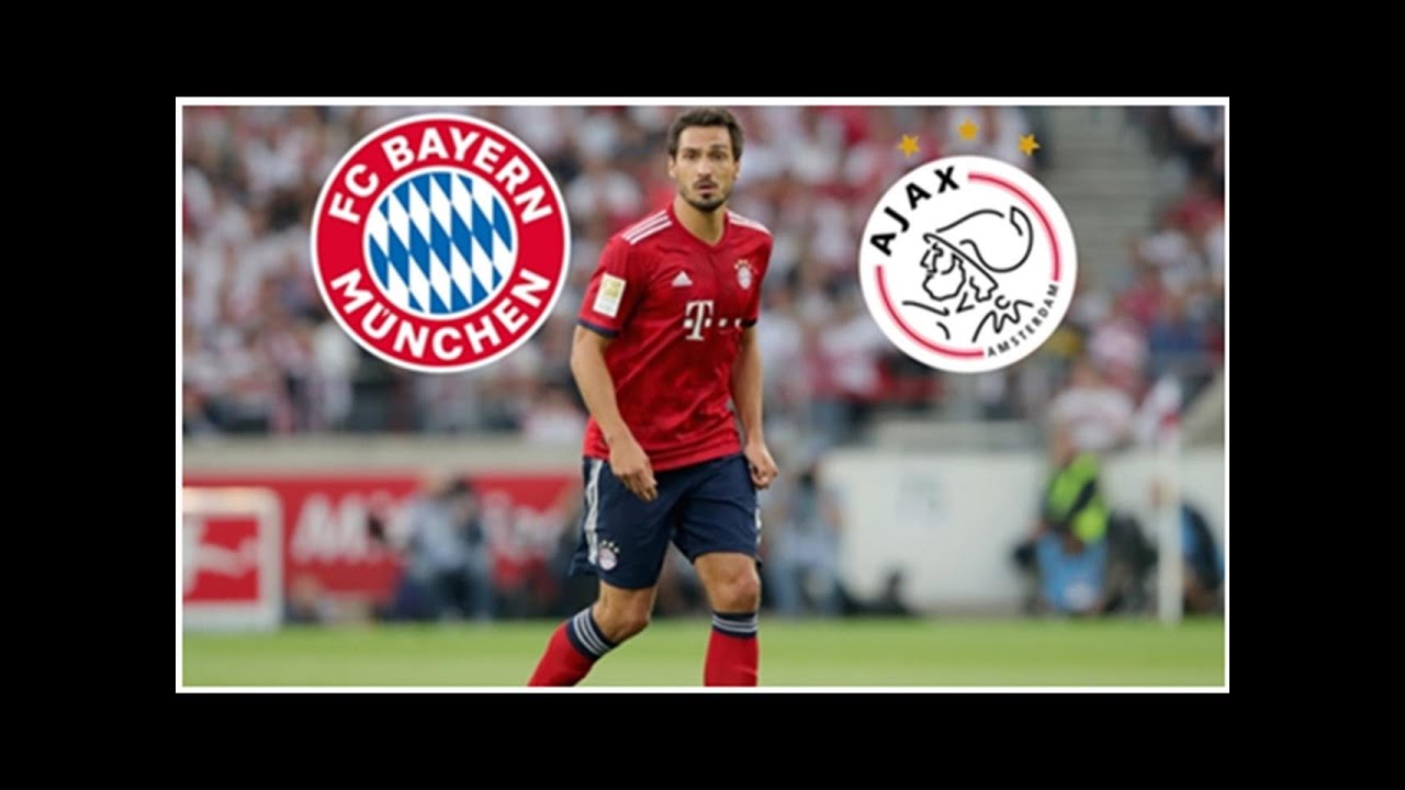 FC Bayern gegen Ajax Amsterdam live im TV und LIVE-STREAM sehen | - YouTube