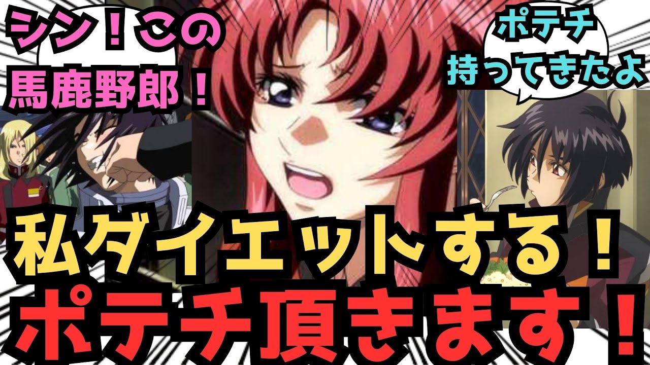 【IF】全然痩せないよぉ～！！なんで！？なんでなの！！に対するみんなの反応集【ガンダムSEED FREEDOM】