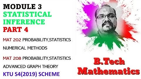 Confidence Interval for Population Proportion | Module 3(Part 4)| Statistical Inference |S4(2019)KTU