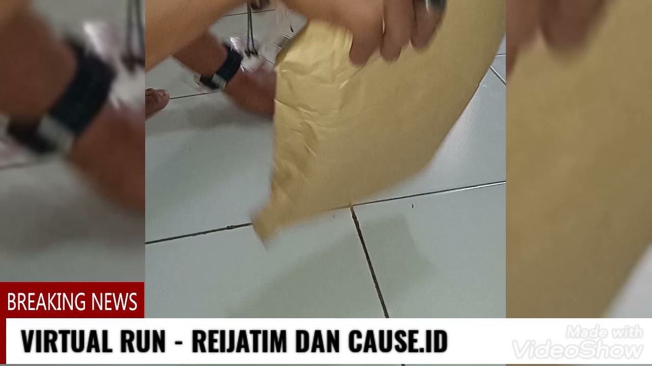 VIRTUAL RUN - UNBOXING RASPACK REIJATIM DAN CAUSE.ID