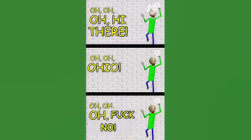 Thumbnail of Baldi You’re Mine (Oh, oh, oh, hi there!) comparison #baldisbasics #shorts